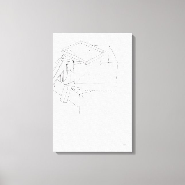 Impressão Em Tela Cartas de Jogos do Edifício na caixa Desenho 9 C (Frente)