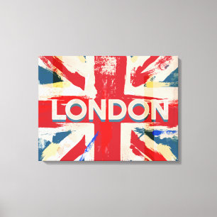 Impressão Em Tela Cartaz Vintage da União de Londres
