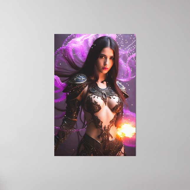 Impressão Em Tela Carybdea Brevipedalia 014 (Frente)