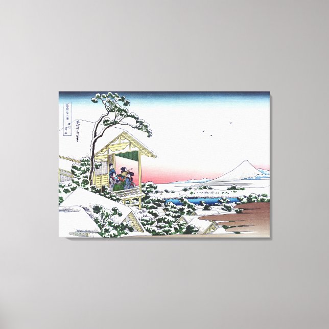 Impressão Em Tela Casa de chá em Koishikawa (Frente)
