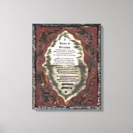 Impressão Em Tela Casa de Decepção