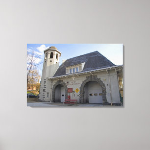 Impressão Em Tela Casa de máquinas número 19 em Washington, D.C.