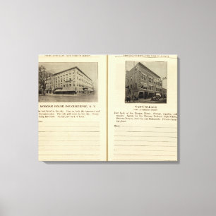 Impressão Em Tela Casa de Morgan, a garagem de Van, Poughkeepsie