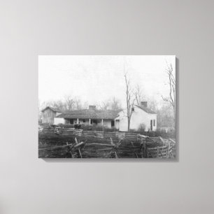 Impressão Em Tela Casa de Outlaw Jess James Fotografia