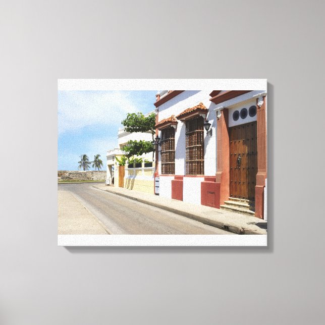 Impressão Em Tela Casa na estrada (Frente)