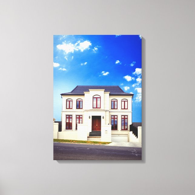 Impressão Em Tela Casa residencial (Frente)