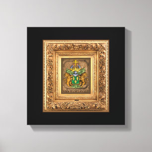 Impressão Em Tela Casaco de Armas da Família Van Westervelt Neerland