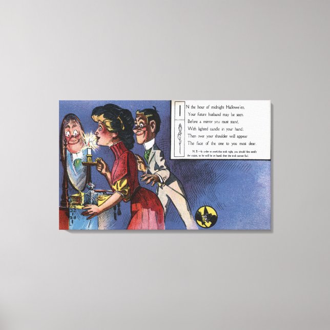 Impressão Em Tela Casal de homem e mulher na luz do dia (Frente)