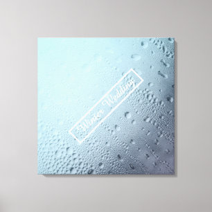 Impressão Em Tela casamento da janela de inverno