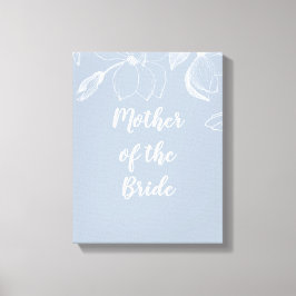 Impressão Em Tela Casamento de Magnolias Brancas Dusty