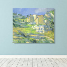 Impressão Em Tela Casas em Provença por Paul Cezanne, Arte Antiga