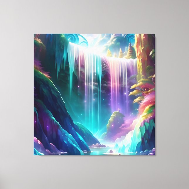 Impressão Em Tela Cascata do Espectro 6 (Frente)