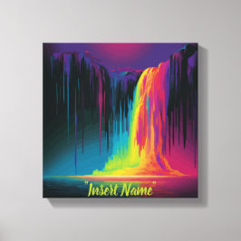 Impressão Em Tela Cascata mágica, serenidade cativante