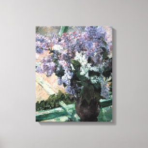 Impressão Em Tela Cassatt é "Lilacs in a Window"
