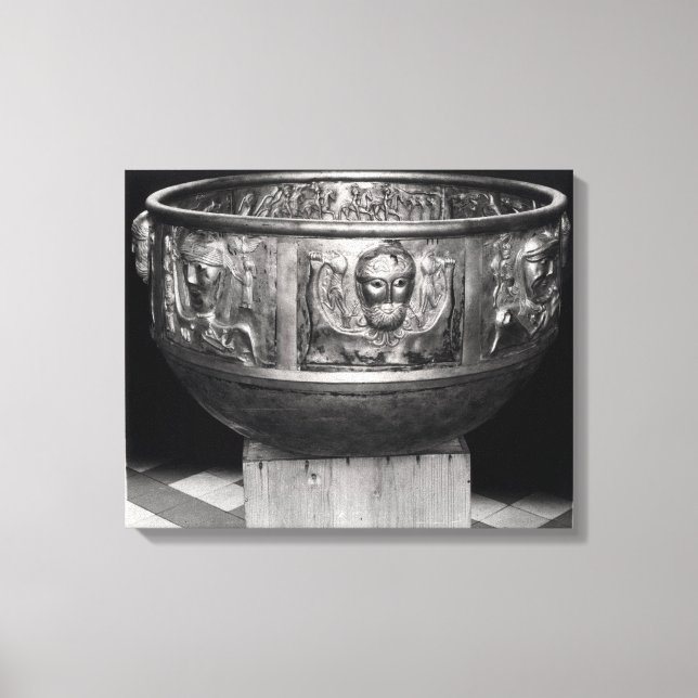 Impressão Em Tela Cast of Gundestrup Cauldron (Frente)