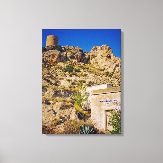 Impressão Em Tela Castalla Castle (Frente)