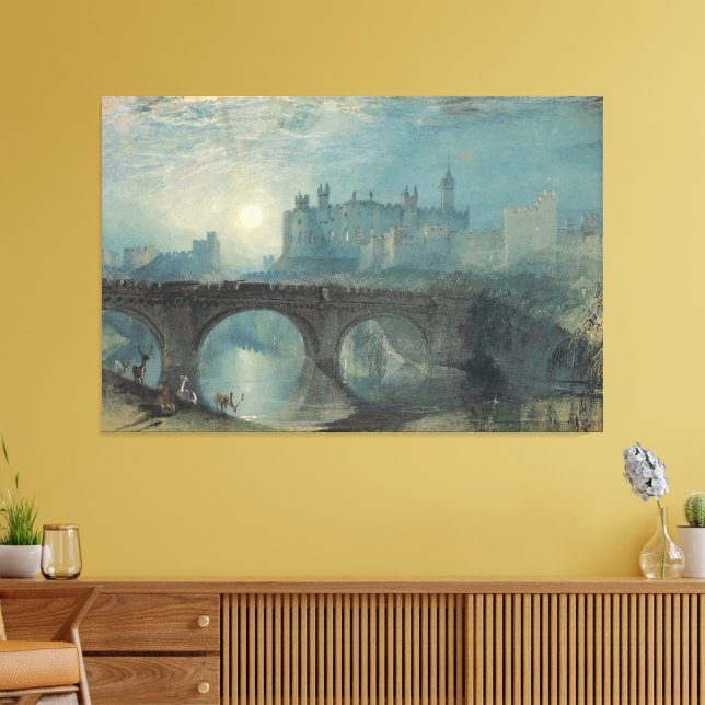 Impressão Em Tela Castelo de Alnwick (Insitu(Sala de estar))