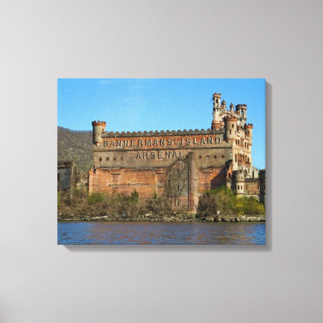 Impressão Em Tela Castelo de Bannerman (Frente)