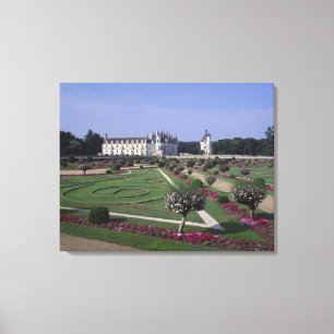 Impressão Em Tela Castelo de Chenonceau, Vale do Loire,