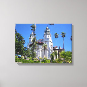 Impressão Em Tela Castelo de Hearst, San Simeon, Califórnia