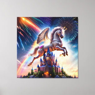Impressão Em Tela Castelo de Pegasus Quatro