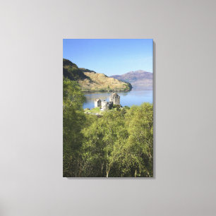 Impressão Em Tela Castelo Eilean Donan, Escócia. O famoso Eilean