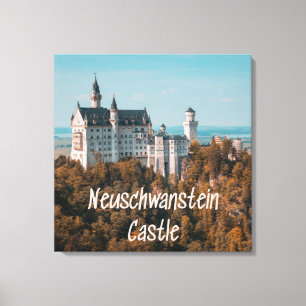 Impressão Em Tela Castelo Neuschwanstein Alemanha