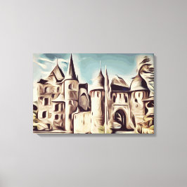 Impressão Em Tela Castelo Satzvey