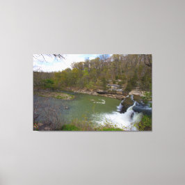 Impressão Em Tela Cataract Falls, Upper Falls, Indiana