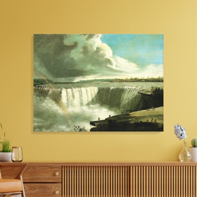 Impressão Em Tela Cataratas do Niágara a partir de Table Rock por Jo (Insitu(Sala de estar))