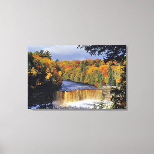 Impressão Em Tela Cataratas superiores de Tahquamenon em UP Michigan
