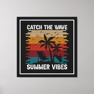Impressão Em Tela Catch The Wave Summer Vibes-43435