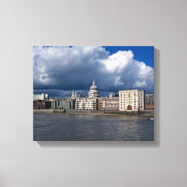 Impressão Em Tela Catedral de Paul da rua (Frente)