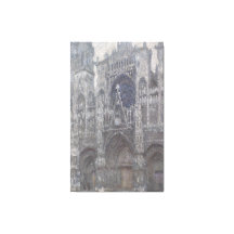 Catedral de Rouen Portal Cinza Clima por Monet