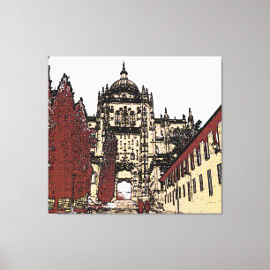 Impressão Em Tela Catedral de Salamanca