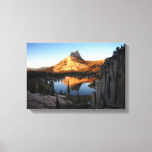 Impressão Em Tela Catedral Pico Sunset - Trilha de John Muir - Yosem