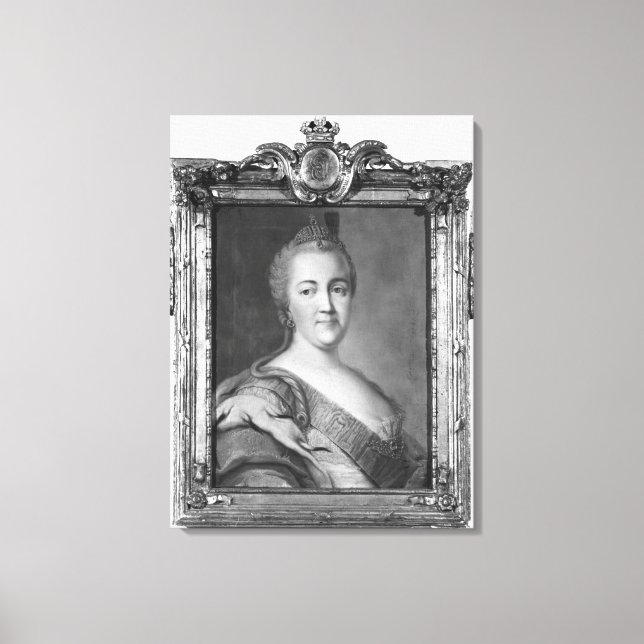 Impressão Em Tela Catherine II (Frente)