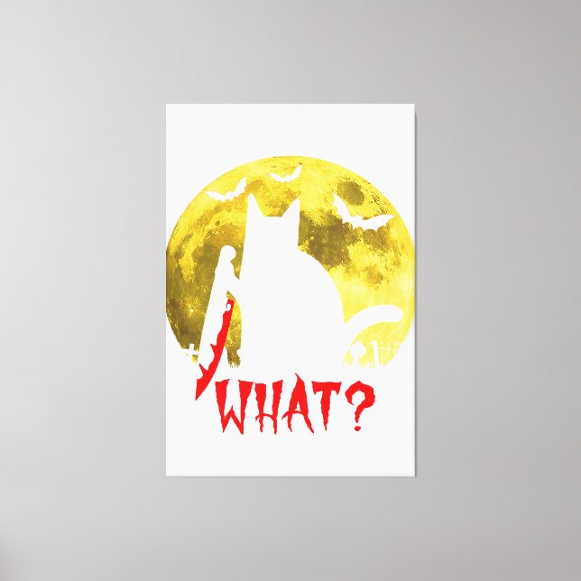 Impressão Em Tela Cat's Fall Y'all Pumpkin Autumn Halloween Cat F (Frente)