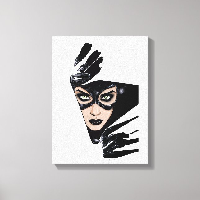 Impressão Em Tela Catwoman The Claws Are Out Cover Illustration (Frente)