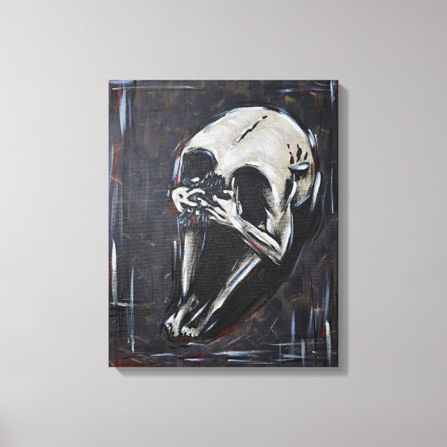 Impressão Em Tela Cauchemar (Frente)