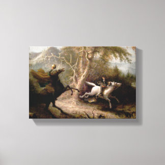 Impressão Em Tela Cavaleiro sem Cabeça Sonolento Fragmentado