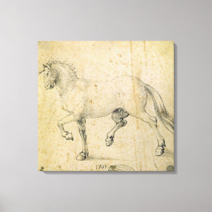 Impressão Em Tela Cavalo, 1503 (caneta e tinta no papel)