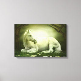 Impressão Em Tela Cavalo Árabe da cinza