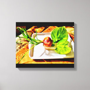 Impressão Em Tela Cebola Art