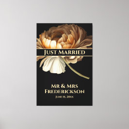 Impressão Em Tela Celebração de Casamento Recem casados Pintado de F