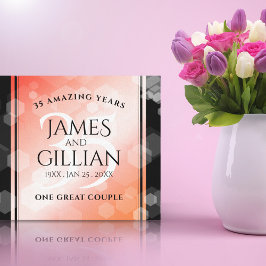 Impressão Em Tela Celebração do 35º aniversário do Casamento de Cora