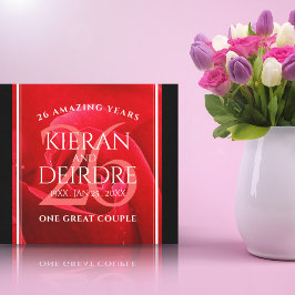 Impressão Em Tela Celebração do Aniversário de Casamento do Rosa Ele