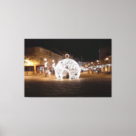 Impressão Em Tela Celebrações de Natal em Esztergom, Hungria.