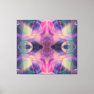 Impressão Em Tela Celestial Kaleidoscopic Dreams