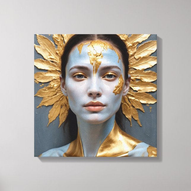 Impressão Em Tela Celestial Serene (Frente)